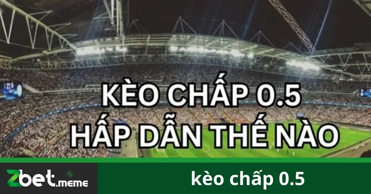 Kèo Chấp 0.5 Là Gì Và Khi Nào Được Áp Dụng?