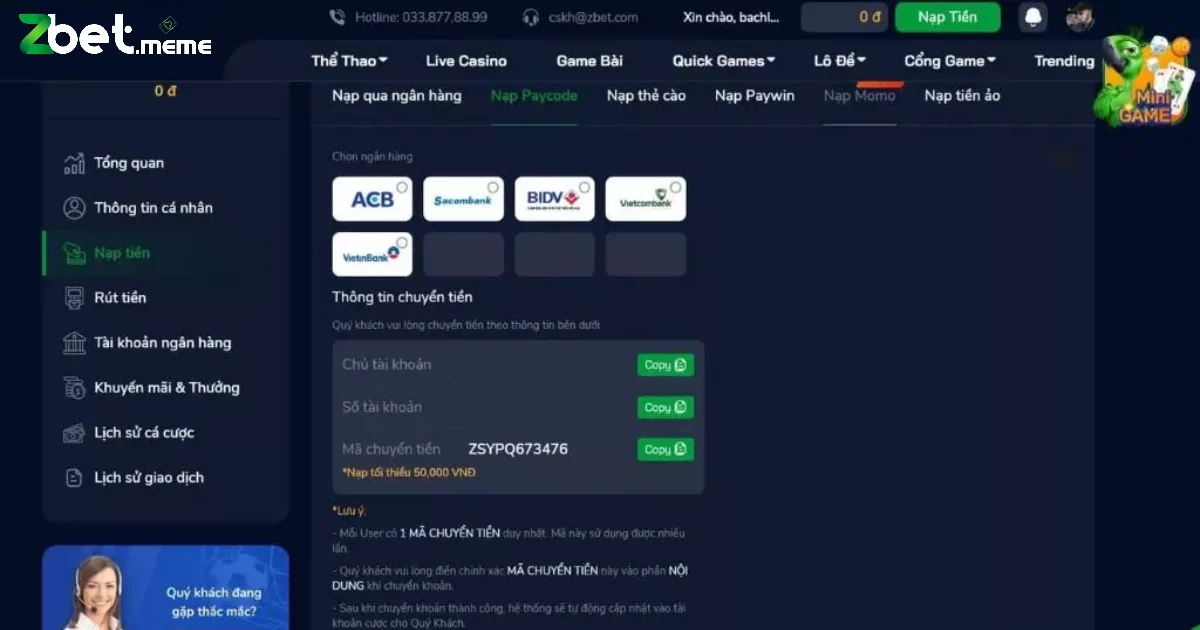 Rút Tiền Qua Ví Điện Tử
