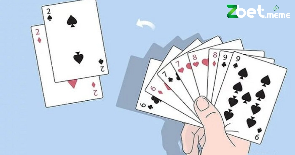 Ngoài việc ra bài của mình, hãy chú ý đến cách mà đối thủ ra bài tại Zbet