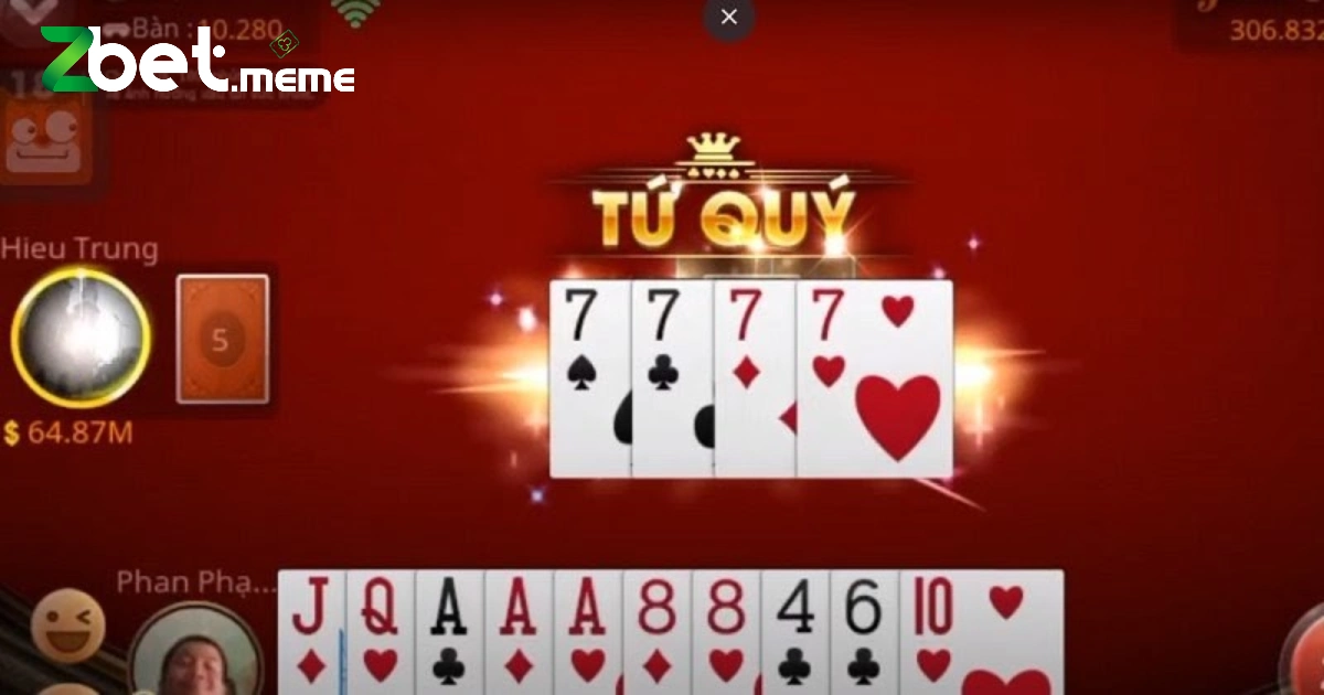 Tâm lý là một phần rất quan trọng trong Tiến Lên